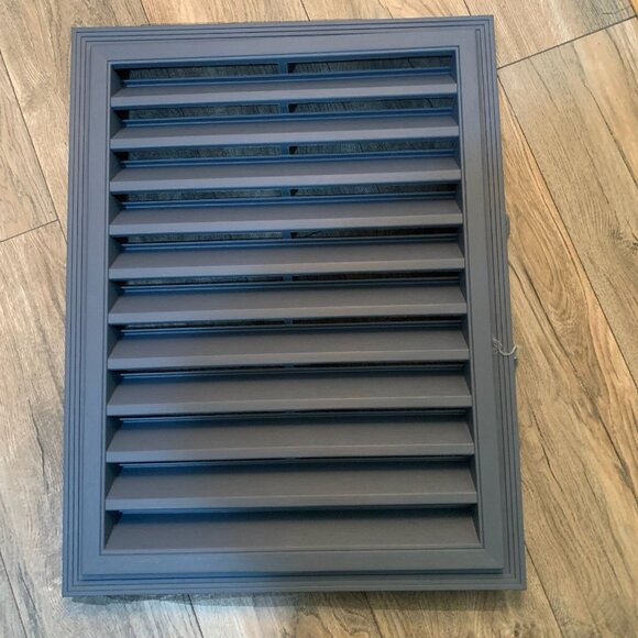NEW Mid America Vinyl Rectangle Gable Vents 18" X 24" COBALT BLUE 329 - Picture 1 of 4